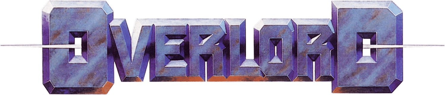 Overlord logo for Commodore 64